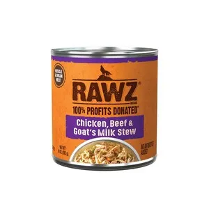 12/10oz Rawz Dog Stew Chicken/Beef/Goat - Health/First Aid